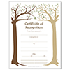 Recognition cert by 100# Matte Card Stock